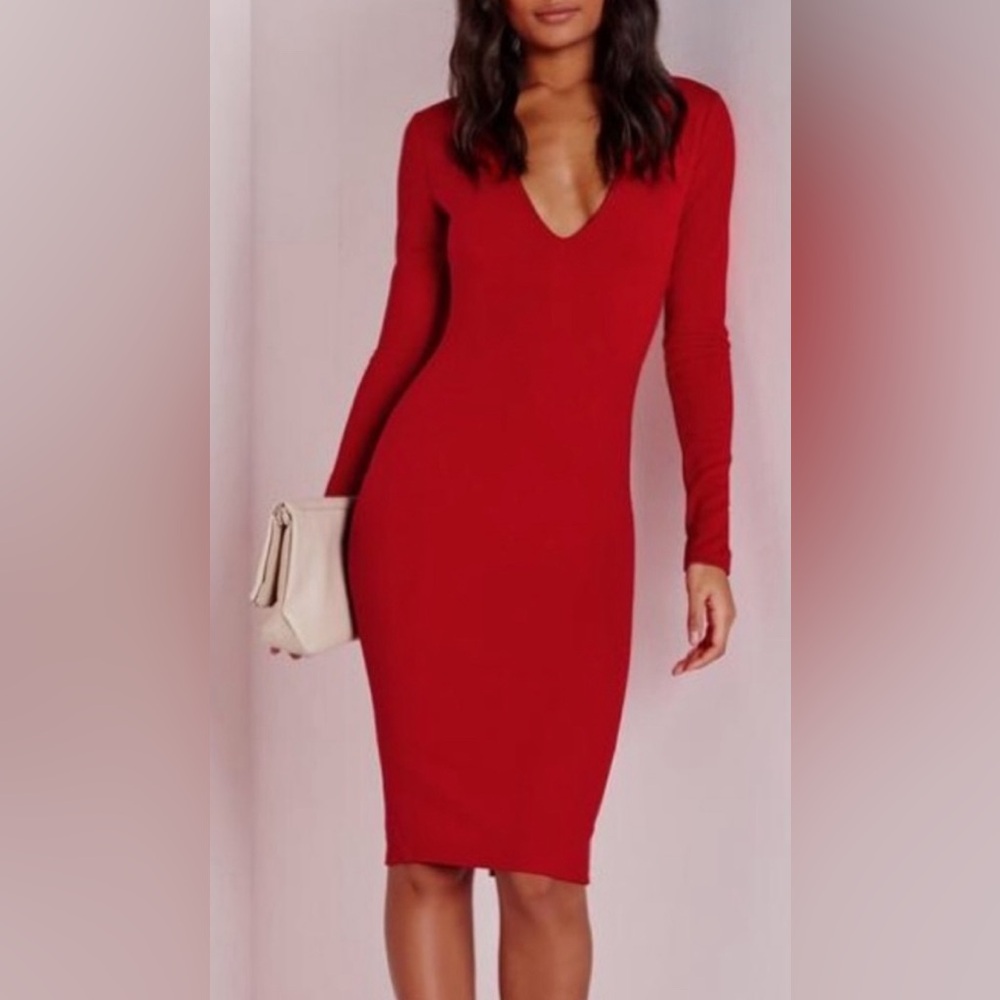 NWOT Missguided  pencil skirt dress size xs (1)